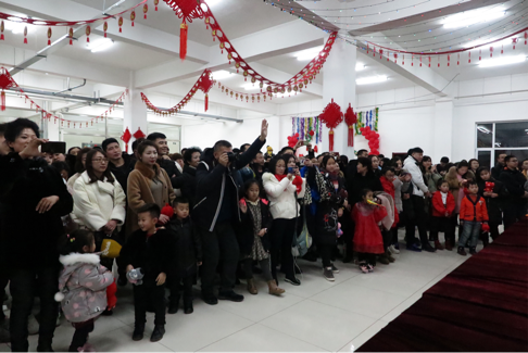 喜迎新春——暨阜新和记体育2019除夕烟花晚会(图2)